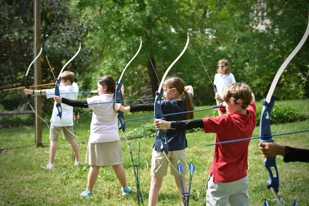 After school archery extracurricular